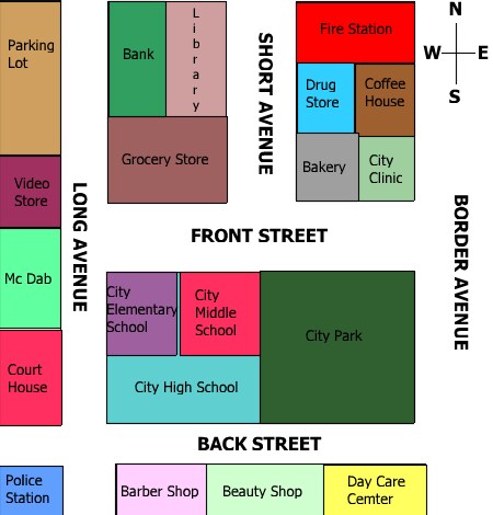 simple street maps